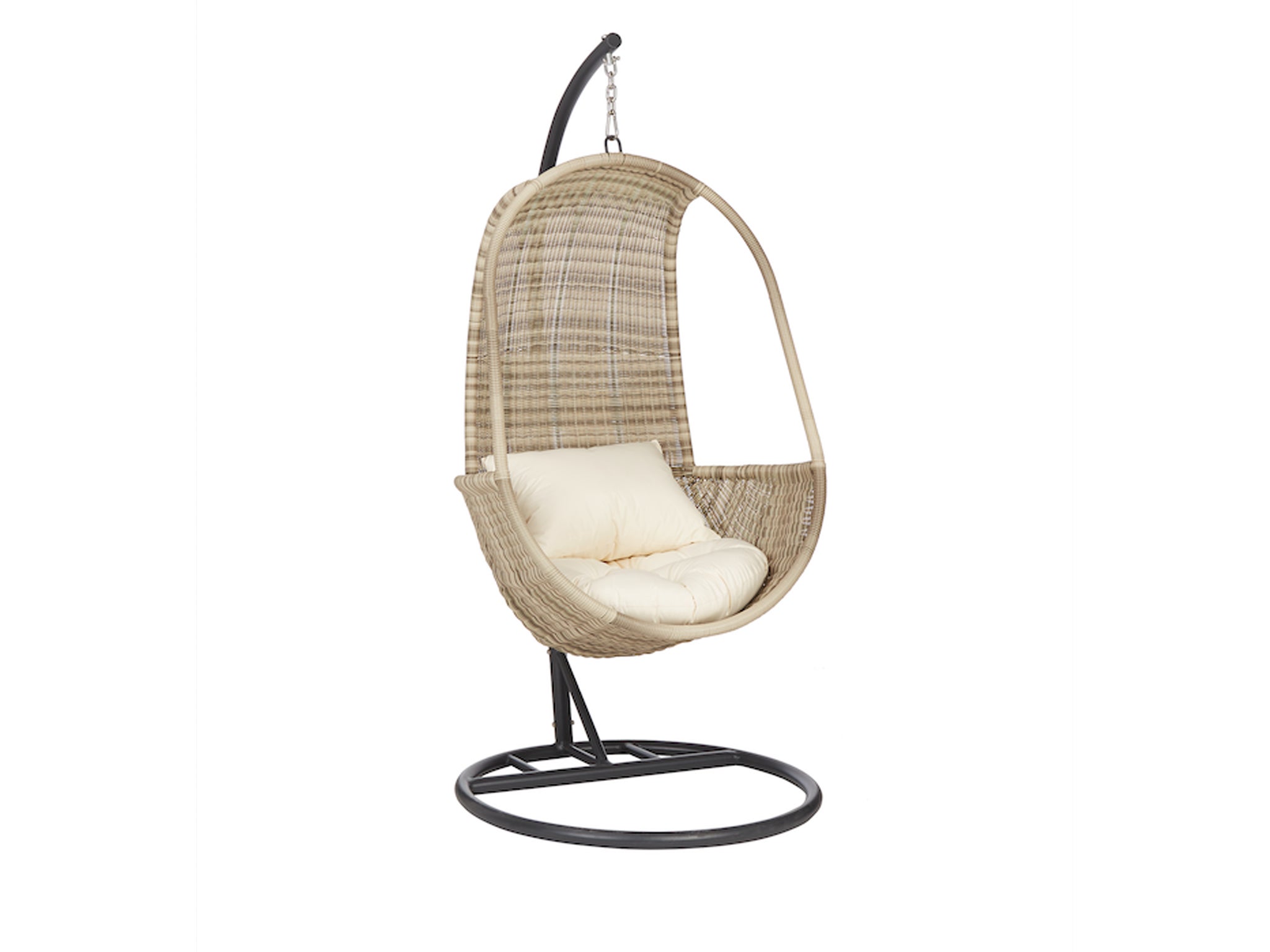 Castello hanging outlet chair with base